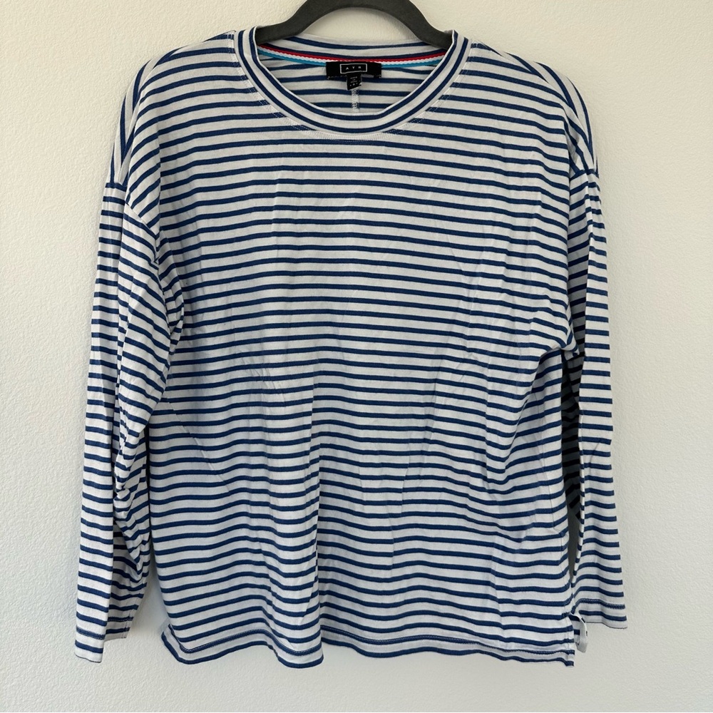 AYR Blue Striped Shirt